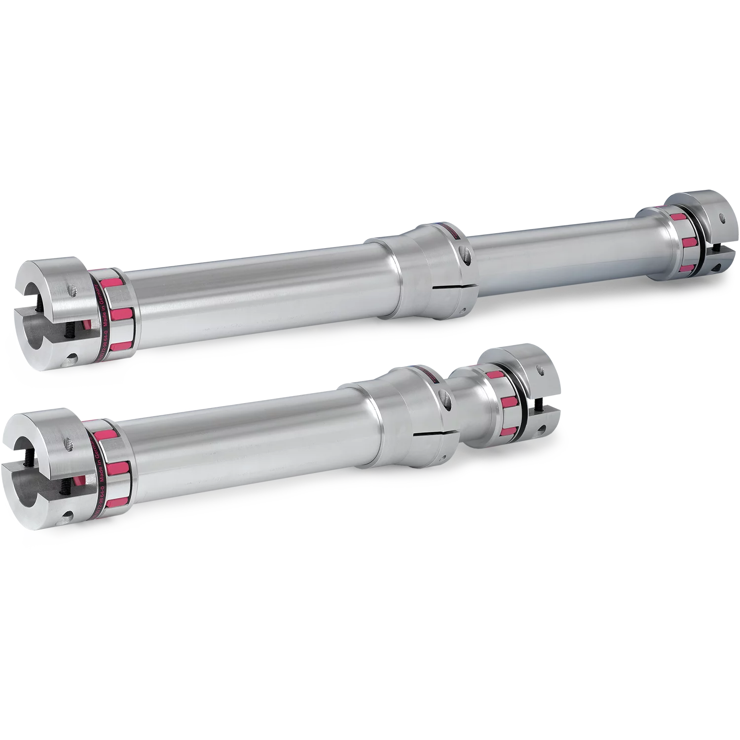 Line Shaft Rvr Line shaft with split clamping hub and adjustable length - RR Fisher